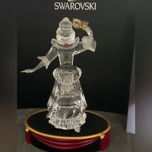 Swarovski crystal -clean out collections, good shape & w stand & box -COLUMBINE